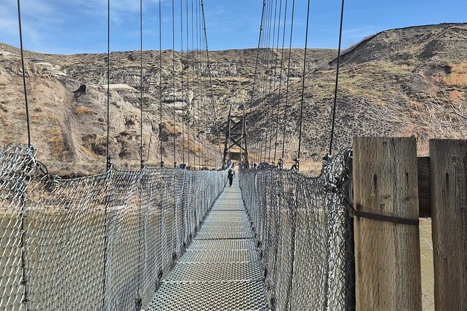 1 Day Guided Drumheller Tour: Calgary to Dinosaur Badlands - Horseshoe Canyon: Curved Stripes and an Amphitheater View