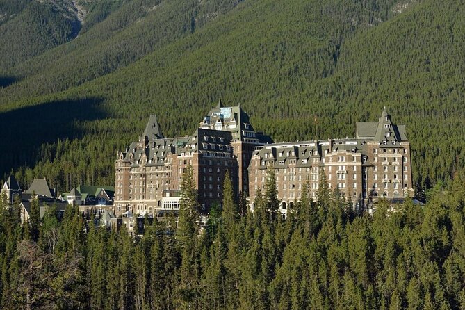 4-Day Rockies Discovery Tour Package, Banff, Jasper, and Yoho - Calgary to Banff Day 1: Bow Falls, Johnston Canyon, and Fairmont Views