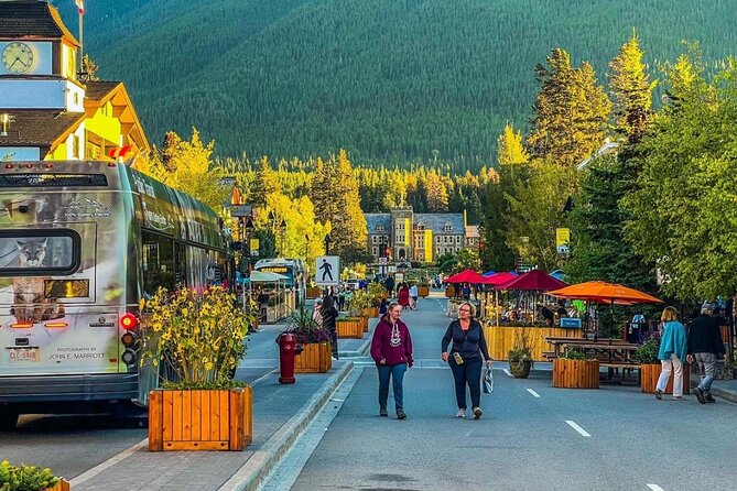 Banff: Gondola, Hot Spring and Three Lakes Tour - Getting to Banff: pickup, group size, and what a long day really means