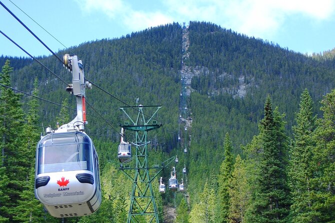 Banff Gondola Hot Springs Bow Falls and Three Lakes tour - Upper Hot Springs: One Hour of Warm Reset (But Know the Risk)