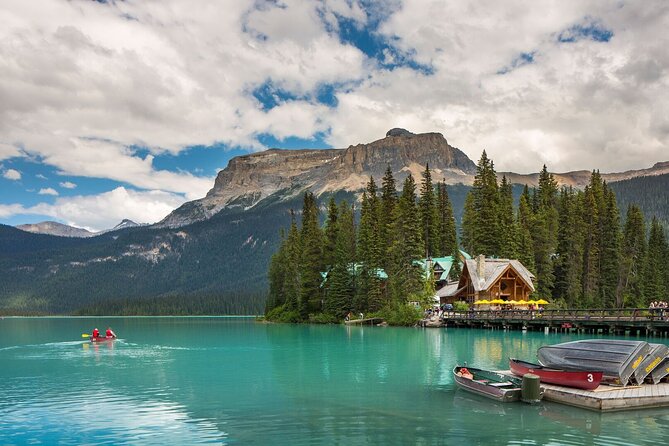 Banff Lake Louise Moraine & Emerald Lake Tour - Yoho National Park: Natural Bridge and Emerald Lake Without the Rush