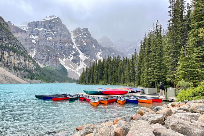 Banff Yoho Parks | Lake Louise | Moraine | Emerald - Private Tour - Natural Bridge: 15 minutes to see the rock formation