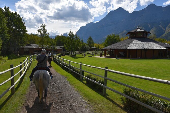 Buffalo Loop 1-Hour Horseback Trail Ride in Kananaskis - Rain, mud, and being ready for real weather
