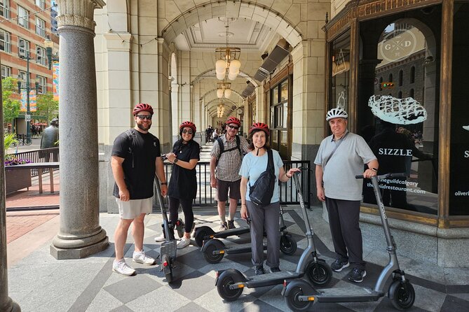 Calgary City Highlights 2 Hour E-Scooter Tour - Center St Bridge and the Peace Bridge: why bridges feel faster on two wheels