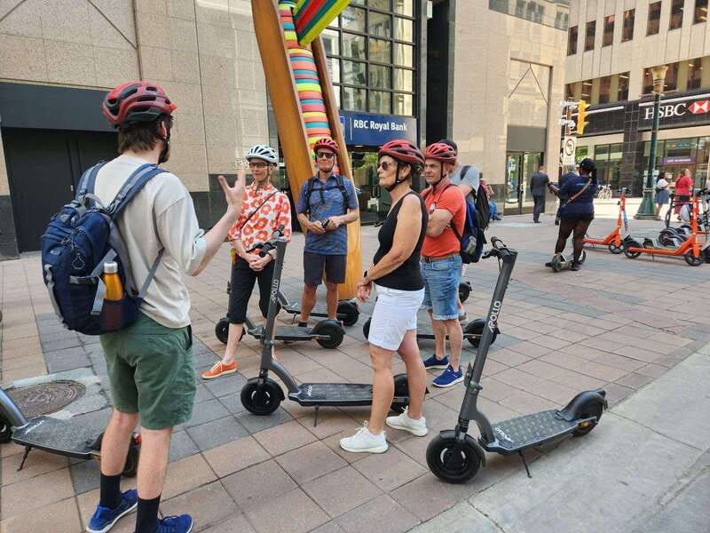 Calgary: E-Scooter City Highlights Tour - Stephen Avenue in 15 minutes: downtown energy without the parking hassle