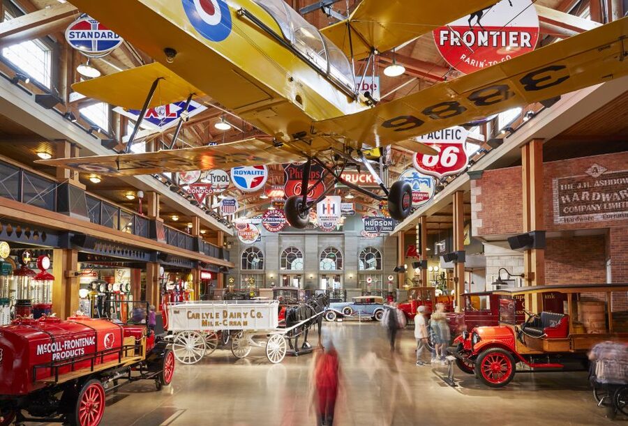Calgary: Gasoline Alley Museum Admission - Antique gasoline pumps and petroleum signage you can read