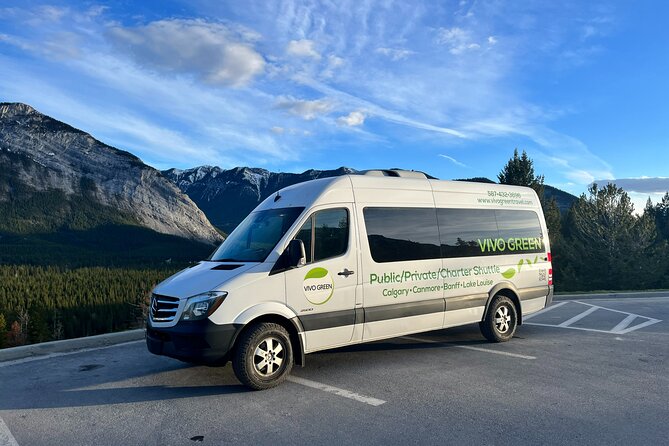 Calgary to Banff (Canmore) Public Shuttle - Luggage rules and onboard limits (plan for no restroom)
