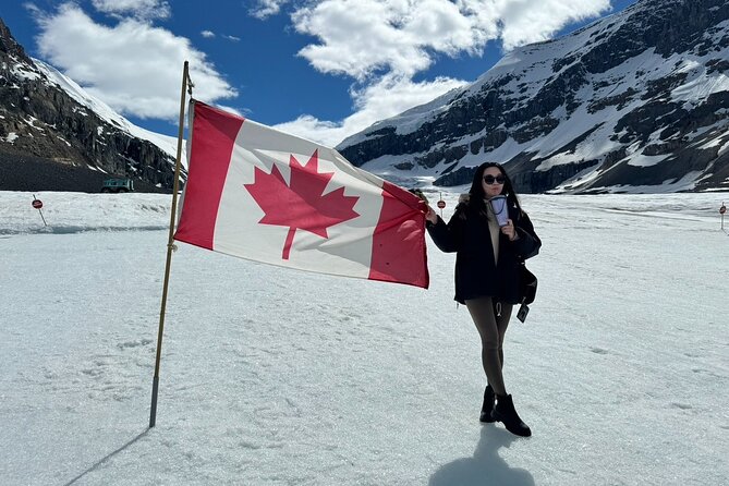 Columbia Icefield Peyto Lake Bow Lake from Calgary Canmore Banff - Bow Lake: Reflections, Pause Time, and Wildlife Watching