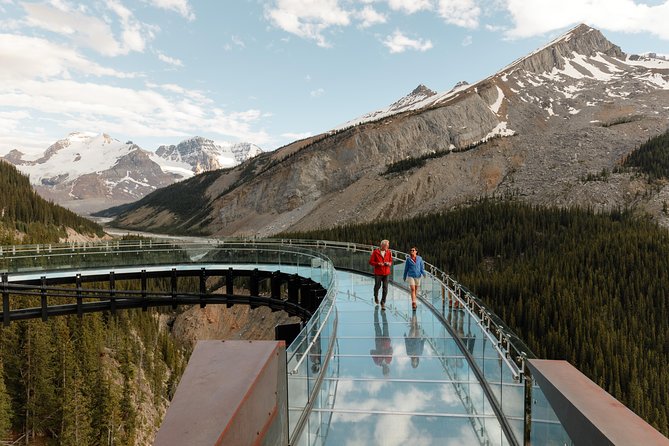 Columbia Icefield Tour with Glacier Skywalk from Calgary - Ice Explorer and Athabasca Glacier: the main event, with real-world limits