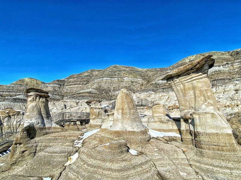 Drumheller: Bad Land & Dinosaur Museum Tour from Calgary - Hoodoos Trail Walk: Columns Carved by Time