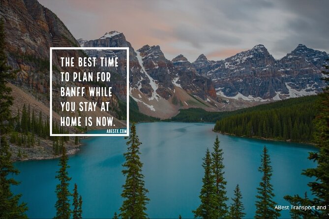 Experience Banff & Lake Louise | Moraine - PRIVATE DAY TOUR - Banff Avenue, Bow Falls, and The Downtown Photo Loop