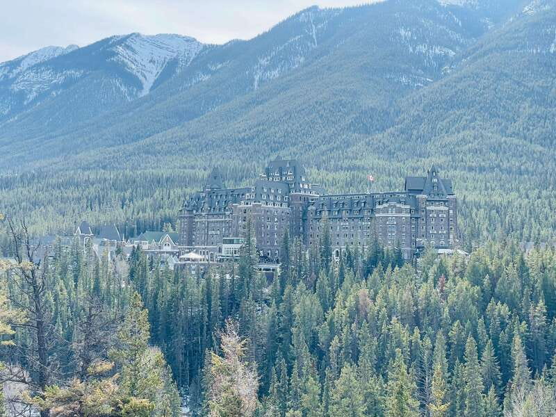 From Calgary: Banff, Moraine Lake and Lake Louise Tour - Bow Falls and the Banff Viewpoint Overlook: classic angles, easy viewing
