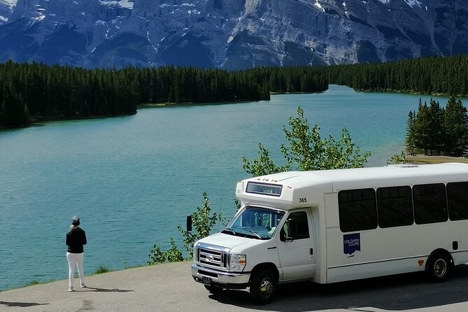 Jasper National Park 2-Day Tour: Maligne Lake & Columbia Icefield - Day 1: Bow Lake, Columbia Icefield, Athabasca Falls, then Jasper Town