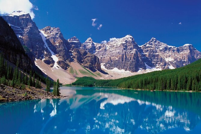 Lake Louise Moraine Lake Day Trip from Banff Calgary Canmore - Yoho National Park in Mini-Form: Emerald Lake and Natural Bridge