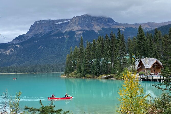 Moraine Lake Lake Louise Emerald Lake Banff Town & Natural Bridge - Lake Louise and the Fairmont stop: classic scenery with an easy rhythm