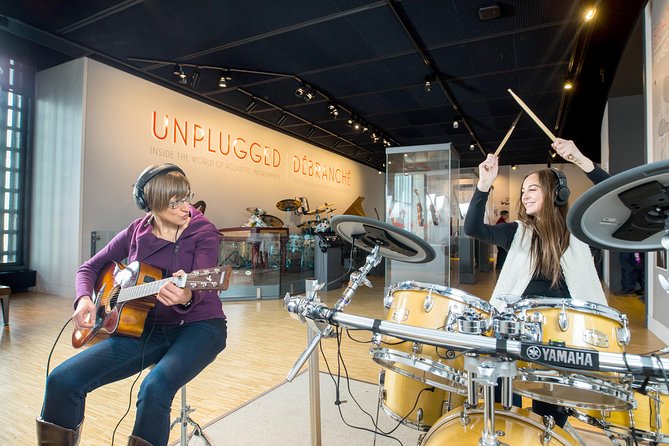 Studio Bell General Admission: Home of the National Music Centre - Interactive music time: instruments, mixing, and singing