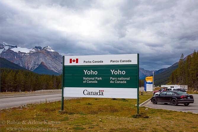 Tour of Yoho National Park See Canada's Second Highest Waterfall - Lower Spiral Tunnels viewpoint: trains and steep mountain engineering