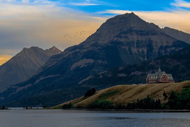 Waterton Lakes National Park Scenic Day Tour from Calgary - Cameron Falls: 15 minutes of mist over ancient rock